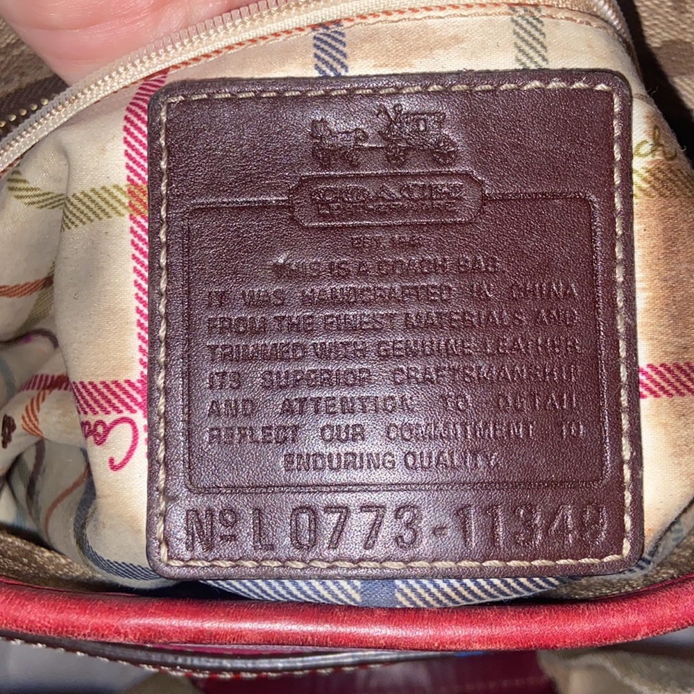 Coach purse - Picture 8 of 8